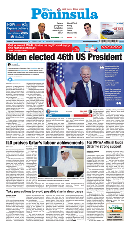 Biden Elected 46Th US President