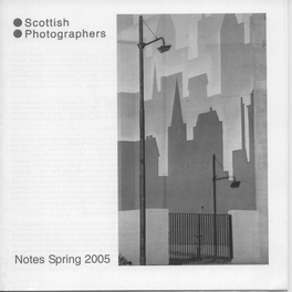 Scottish Photographers Notes Spring 2005