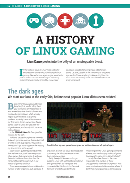 A History of Linux Gaming