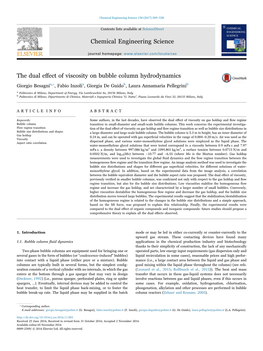 The Dual Effect of Viscosity on Bubble Column Hydrodynamics