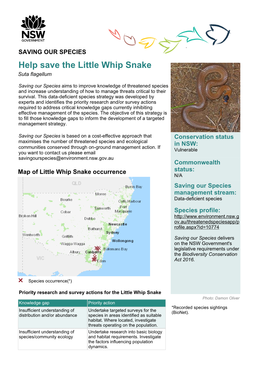 Little Whip Snake (Suta Flagellum) Draft Strategy