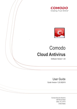 Comodo Cloud Antivirus User Guide | © 2019 Comodo Security Solutions Inc