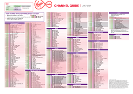 CHANNEL GUIDE JULY 2021 2 Mix 5 Mixit + PERSONAL PICK 3 Fun 6 Maxit
