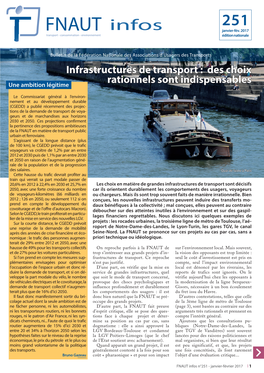 Infrastructures De Transport : Des Choix