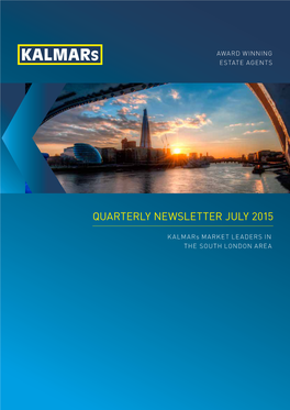 Quarterly Newsletter July 2015