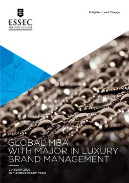 Global Mba with Major in Luxury Brand Management