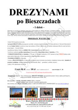 DREZYNAMI Po Bieszczadach