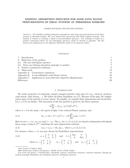 Limiting Absorption Principle for Some Long Range Perturbations of Dirac Systems at Threshold Energies