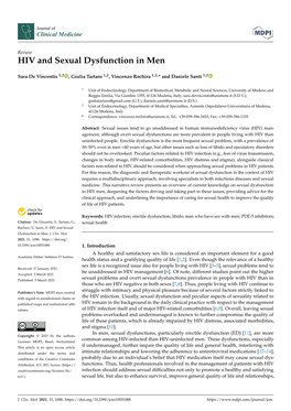 HIV and Sexual Dysfunction in Men