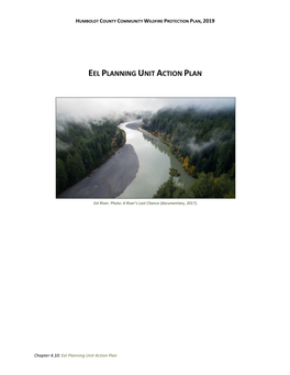 4.10 Eel Planning Unit Action Plan, Humboldt County CWPP Final