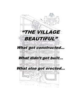 “The Village Beautiful”