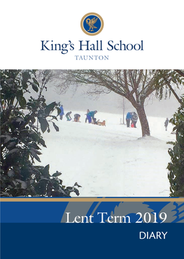 Michaelmas Term 2012 Lent Term 2019