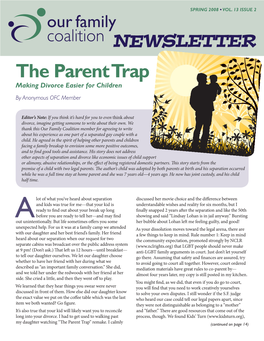 The Parent Trap Making Divorce Easier for Children by Anonymous OFC Member
