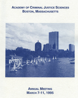 1995 Annual Meeting Program