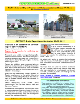 GUYEXPO Trade Exposition - September 27-30, 2012
