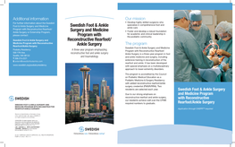 Swedish Foot & Ankle Surgery and Medicine Program With