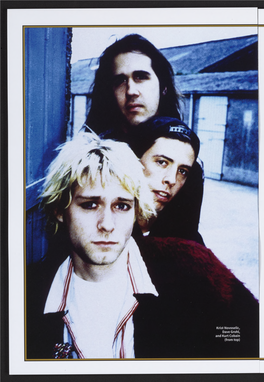 Krist Novoselic, Dave Grohl, and Kurt Cobain