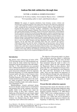 Andean Flat-Slab Subduction Through Time