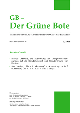 Der Grüne Bote