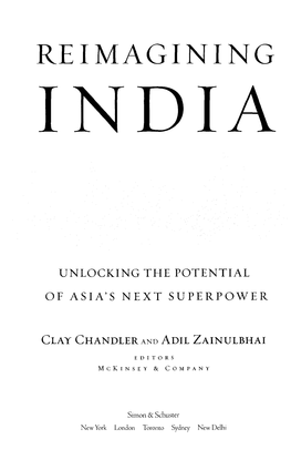 Re Imagining India Unlocking the Potential of Asia's Next
