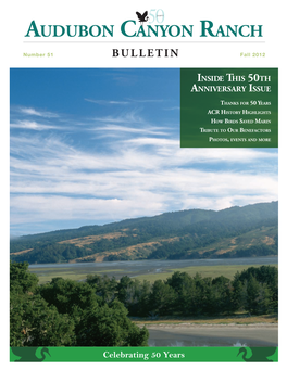 ACR Bulletin Fall 2012