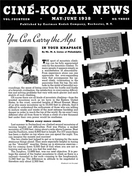 Cine Kodak News; Vol. 14, No 3;