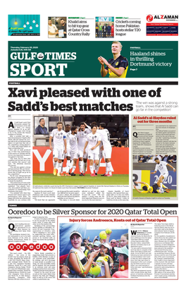 Qatari Giants Said That the Stadium on Tuesday