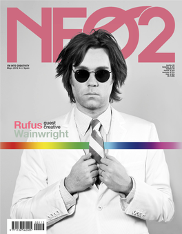 Guest Creative Rufus Wainwright Parece Tener Cierta Debilidad Por Lo Refinado Y Artesano