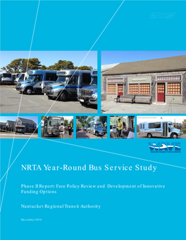 NRTA Year Round Bus Service Study-Phase 2