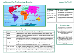 Ark Atwood Year Five Knowledge Organiser Around the World