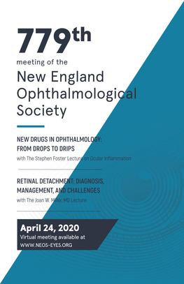 779Th Meeting of the New England Ophthalmological Society