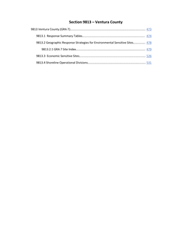 Section 9813 – Ventura County