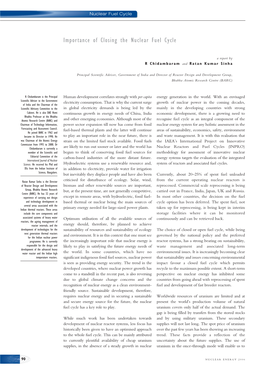 Importance of Closing the Nuclear Fuel Cycle