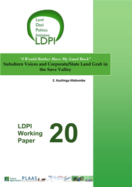 LDPI Working Paper