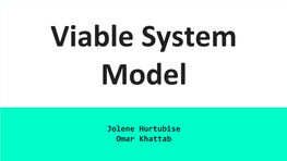 Viable System Model