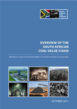Overview of the South African Coal Value Chain