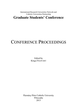 Conference Proceedings