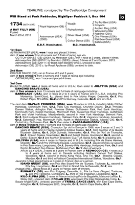 Tattersalls October Yearling Sale Book 1