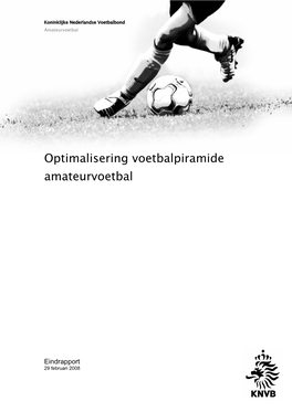 Optimalisering Voetbalpiramide Amateurvoetbal