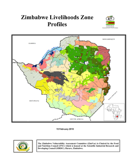 Zimbabwe Livelihood Zone Profiles. December 2010