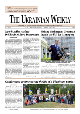 The Ukrainian Weekly, 2016