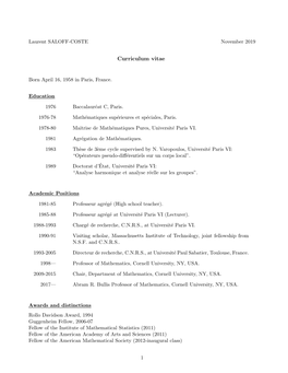 Curriculum Vitae