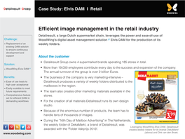 Efficient Image Management in the Retail Industry