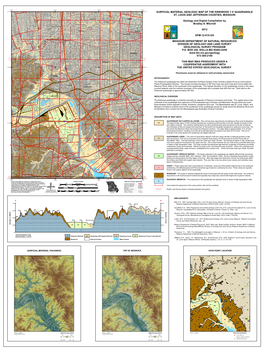 SURFICIAL MATERIAL GEOLOGIC MAP of the KIRKWOOD 7.5' QUADRANGLE Ql R 0 6 Ql 65 50