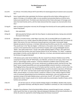 The Allied Presence on Vis 1943-45 15 Jul 43 a C-47A