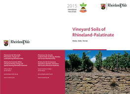 Vineyard Soils of Rhineland-Palatinate
