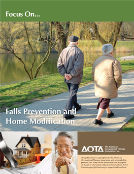 Falls Prevention and Home Modification