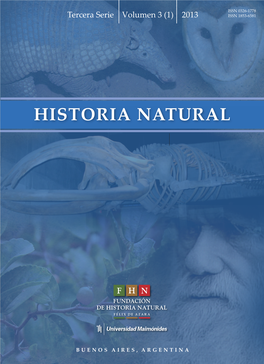 Historia Natural