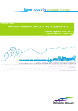 Troisieme Commission Consultative – Sequences 4 Et 5