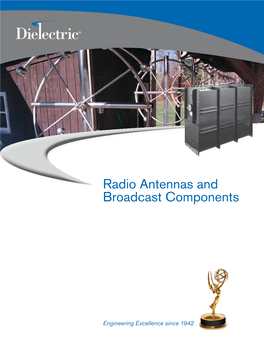 Radio Antennas and Broadcast Components